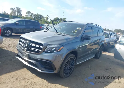 2019 Mercedes-Benz Amg Gls 63 4Matic z USA, uszkodzony, nr VIN 4JGDF7FE4KB314085